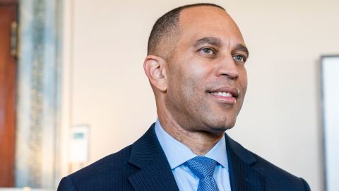Hakeem Jeffries makes history as the first Black lawmaker to lead a party in Congress