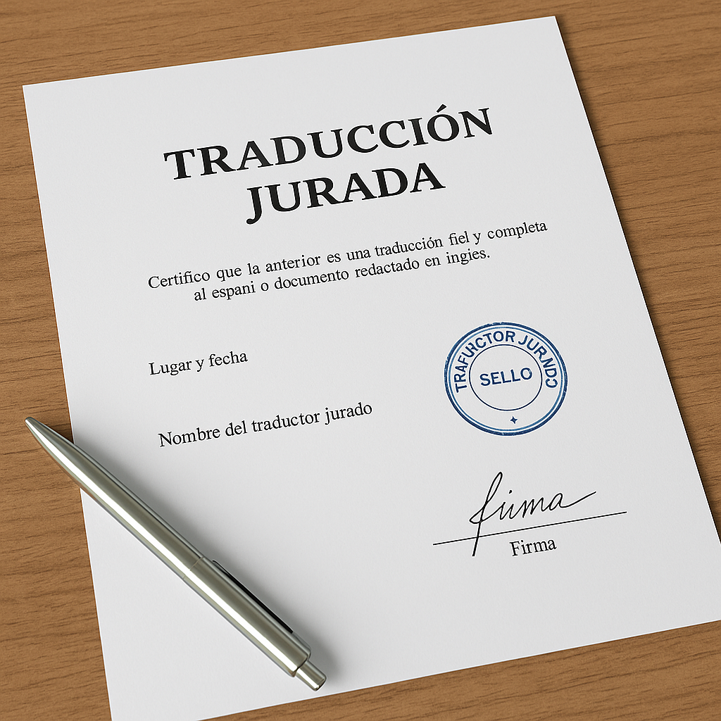 ¿Qué es la traducción jurada y cuándo se necesita?
