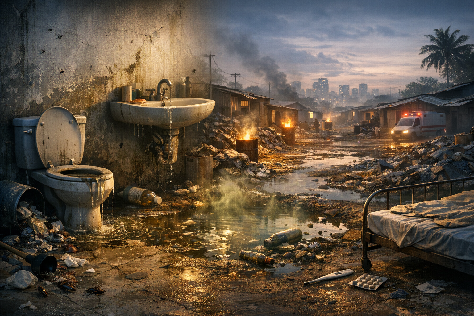 How Poor Sanitation Leads to Illness at Home and in Communities