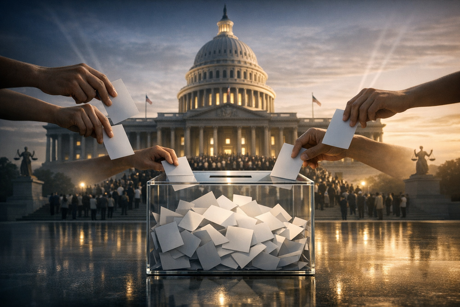 Active civic engagement directly strengthens democracies