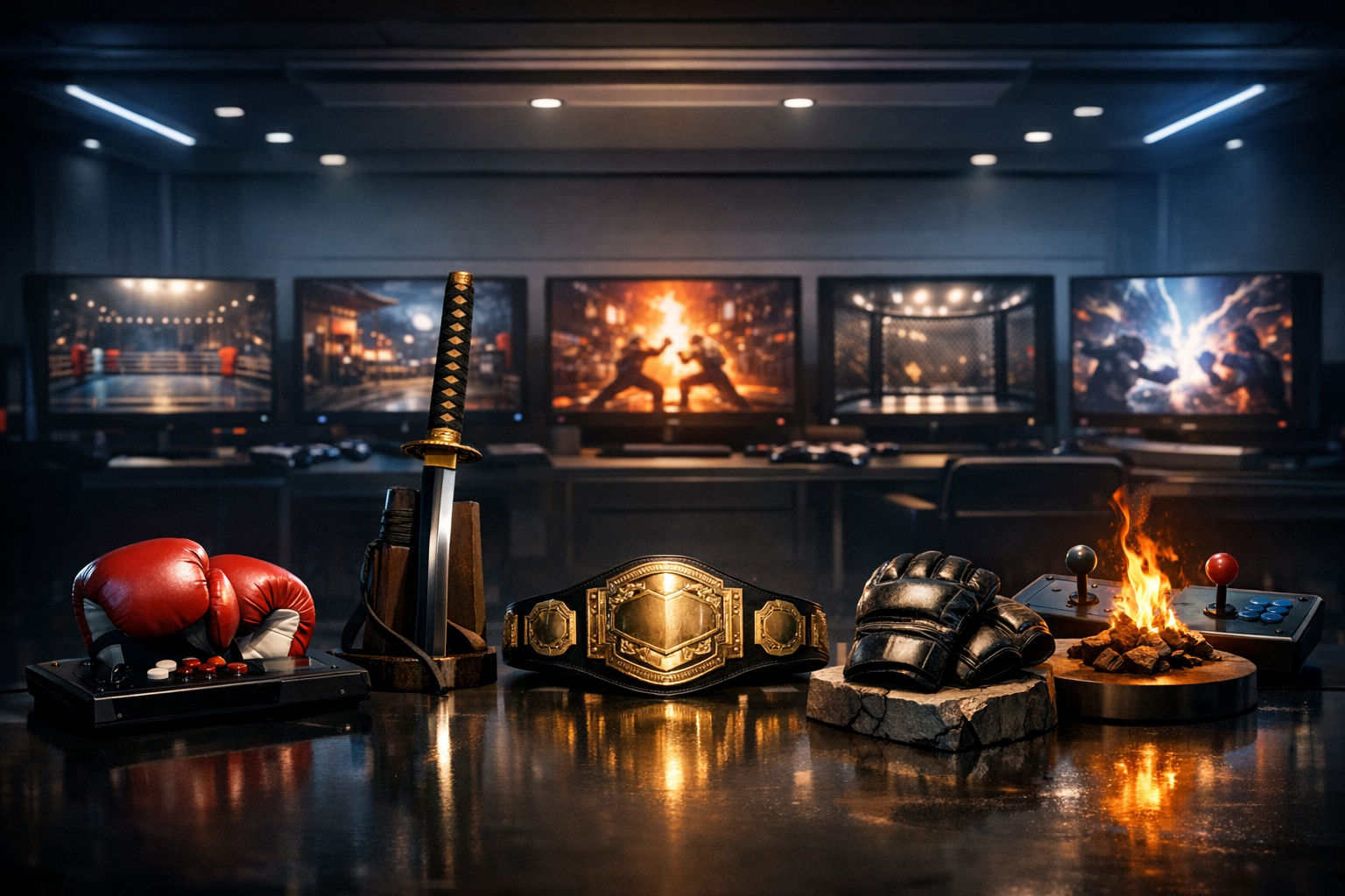Les 5 meilleurs jeux de combat a tester en salle gaming