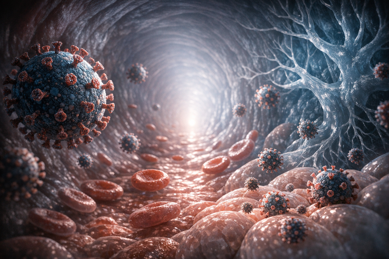 Comprendre les mécanismes de propagation des virus dans le corps