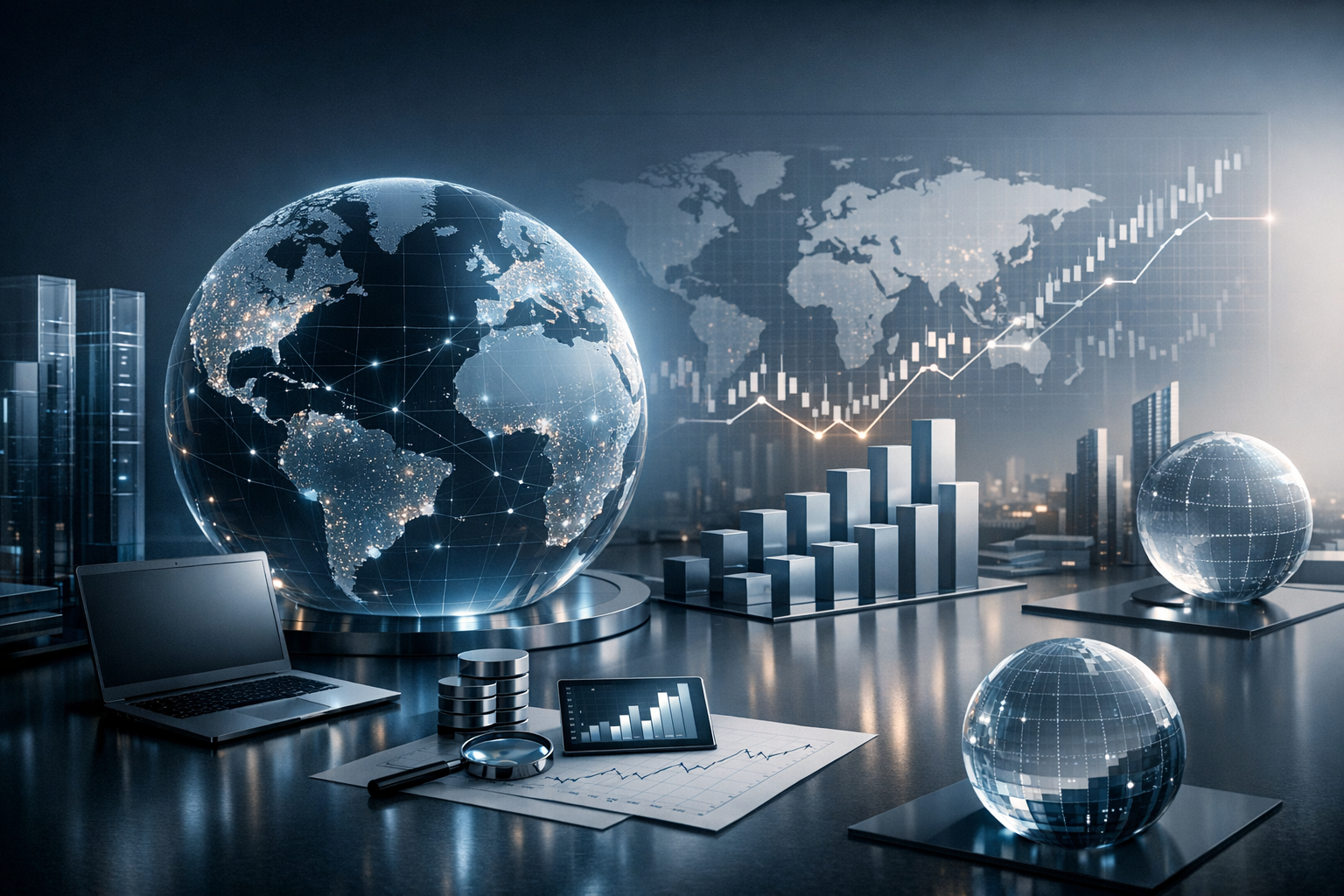 Datenbasierte Studien zur Analyse komplexer globaler Märkte