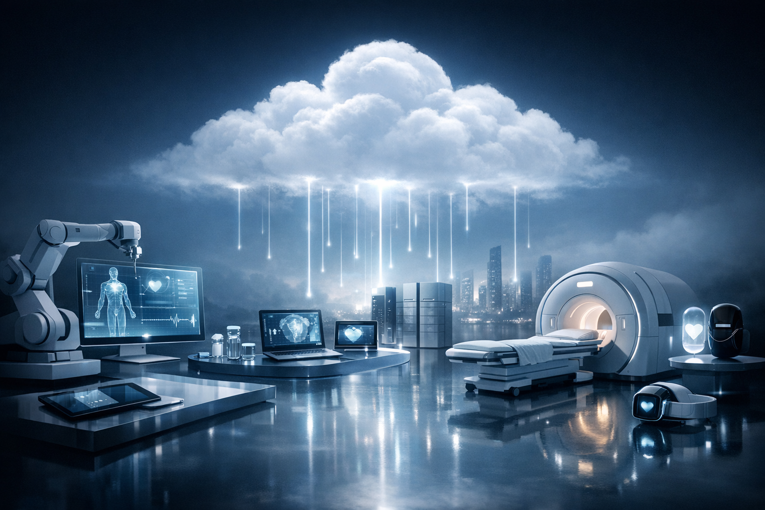 L'avenir du cloud computing in healthcare d'ici 2026