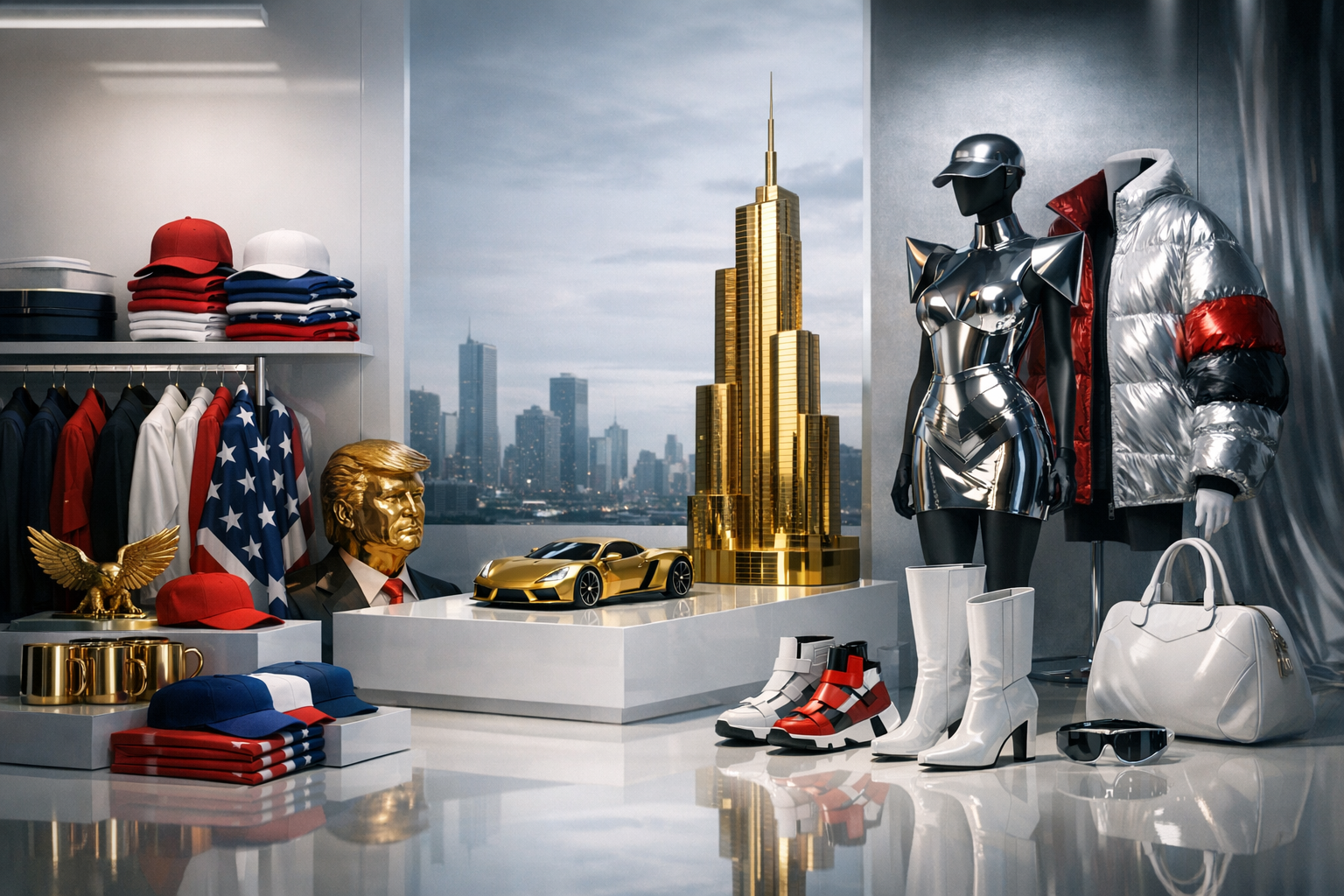 Le futur du merchandising Trump et les tendances mode de demain