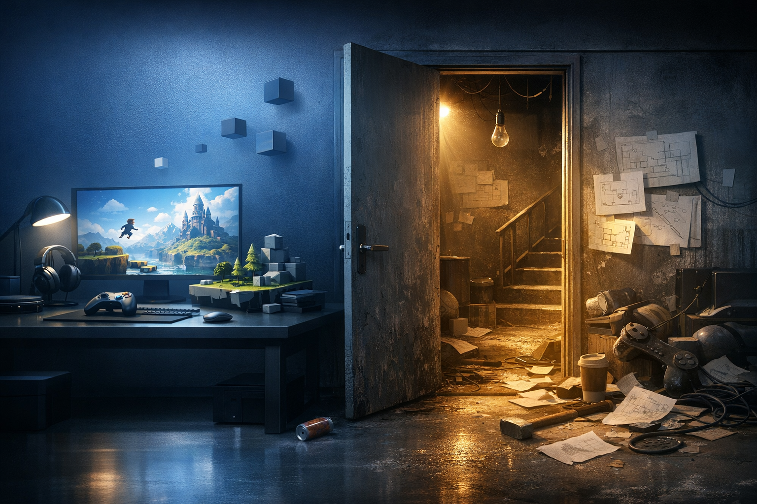 Diseño y Desarrollo de Videojuegos lo que Nadie te Enseña