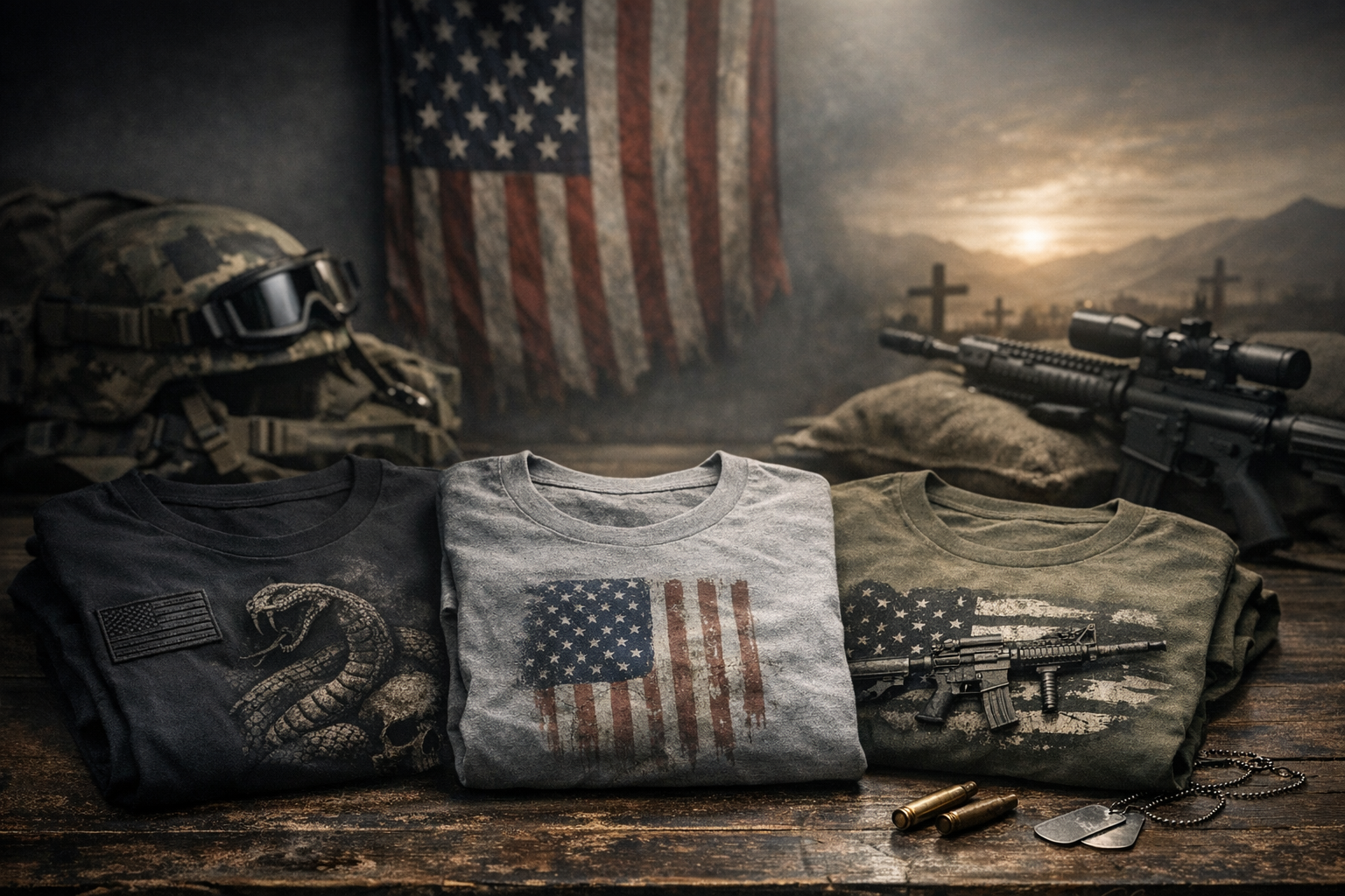 Patriotic Graphic Tees Built for People Who Actually Mean It